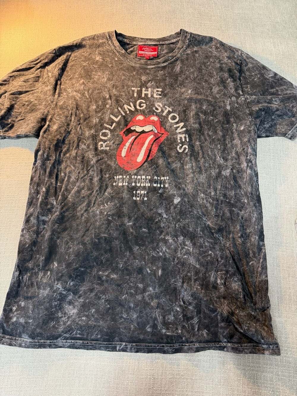 American Needle Red Label Collection The Rolling Stones New York City 1971 Miner